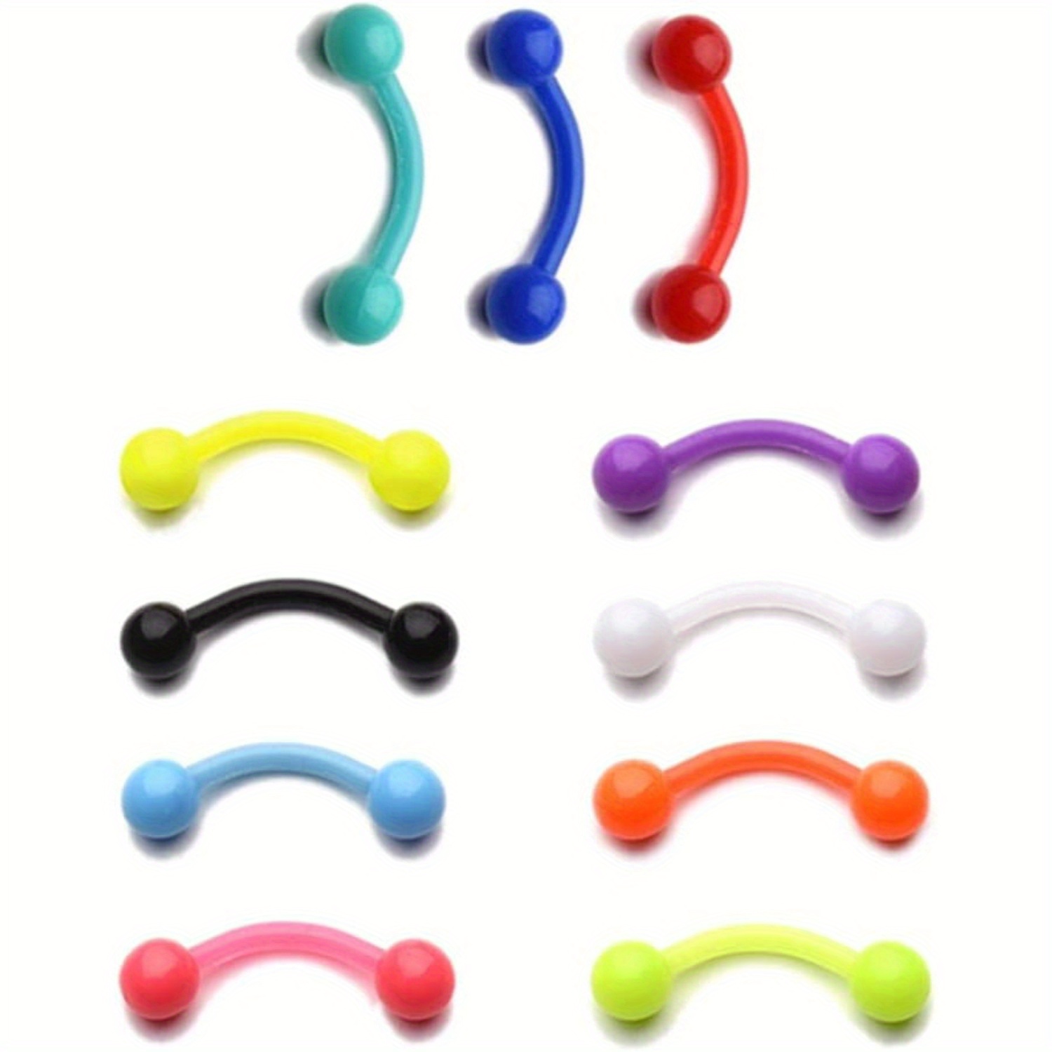 Body Jewelry Materials - 11 pendientes de cartílago de clavos