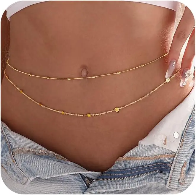 Body Jewelry Waterproof - Cadena para el cuerpo impermeable para