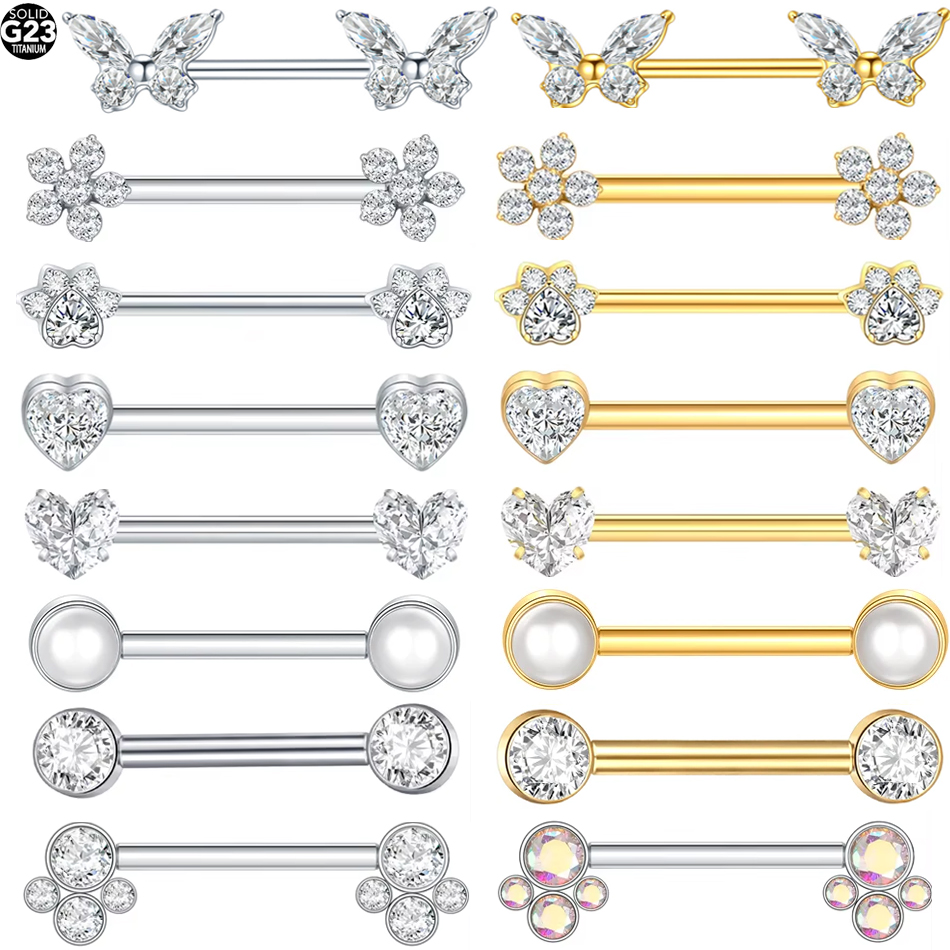 Zoor Body Jewelry - 1 Pieza Piercing de Barra Recta