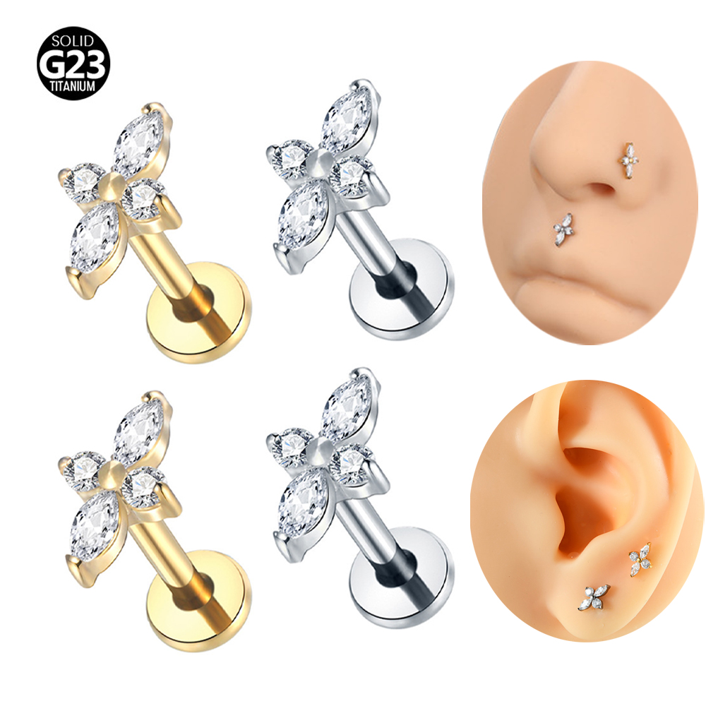 Helix Cartilage Ring - 1 unidad de joyería para piercing