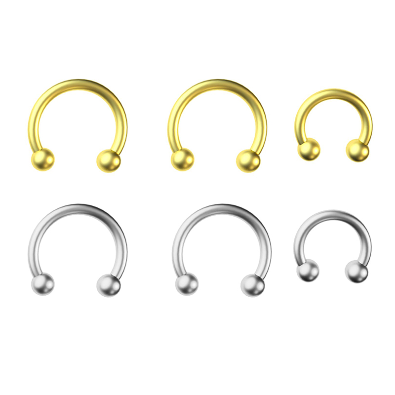 Helix Cartilage Ring - Lote de 5 piezas de acero