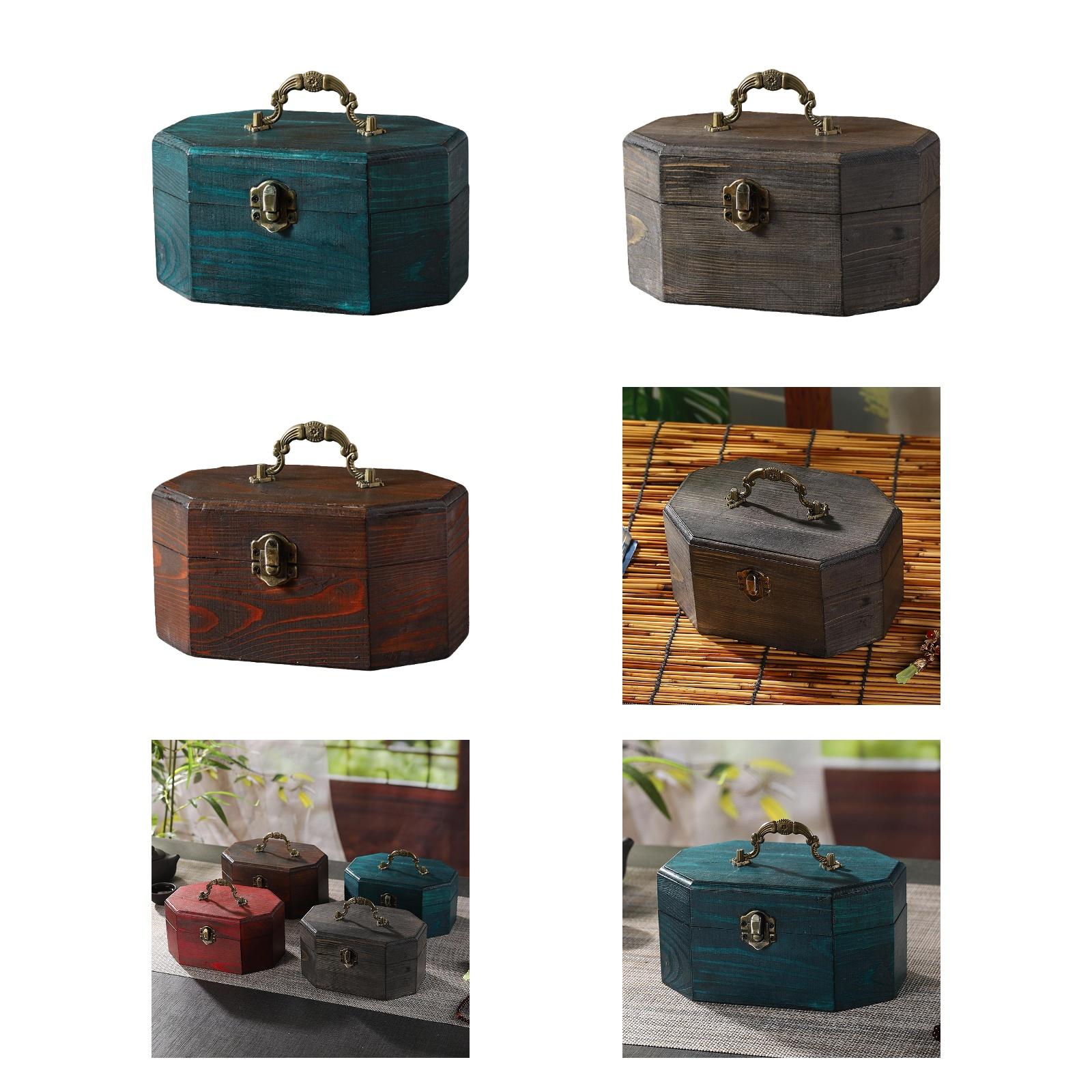 Body Jewelry Jewelry Box - Caja de joyería con asa, broche,