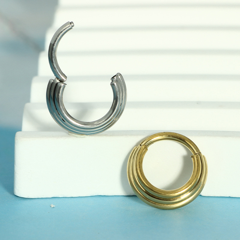 Pendientes de aro para la nari - Body Jewelry And Earrings reseña y precio