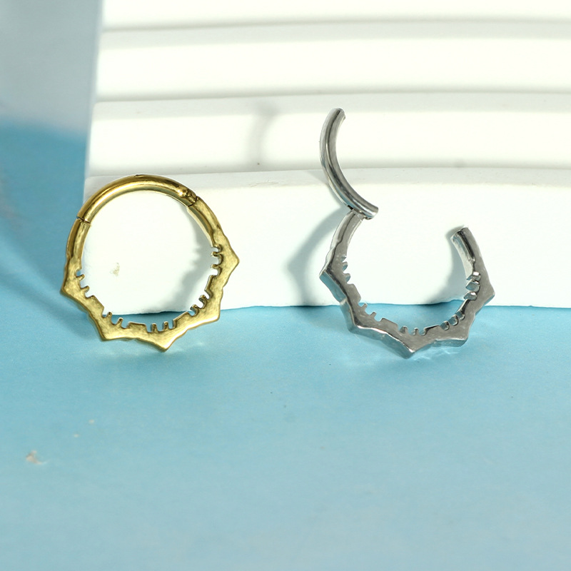 Pendientes de aro para la nari - Body Jewelry And Earrings reseña y precio