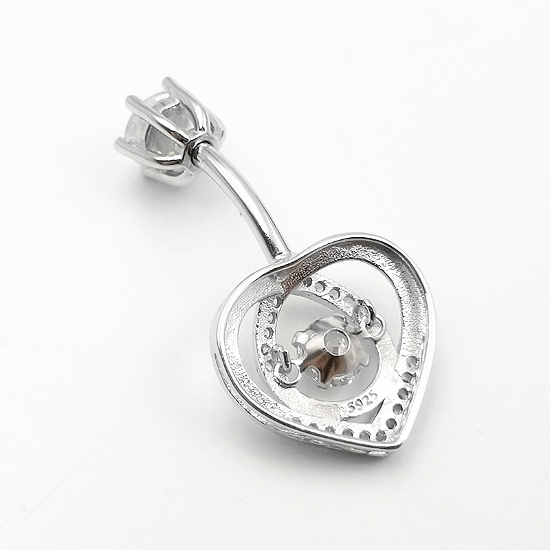 Anillo para ombligo, Plata de  - Body Jewelry Materials reseña y precio
