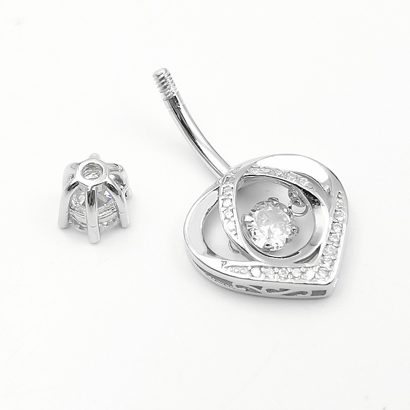Anillo para ombligo, Plata de  - Body Jewelry Materials reseña y precio