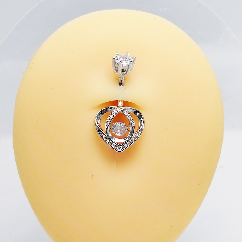 Anillo para ombligo, Plata de  - Body Jewelry Materials reseña y precio