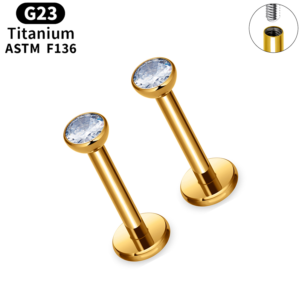10/50 piezas ASTM F136 Titanio - Zoor Body Jewelry reseña y precio