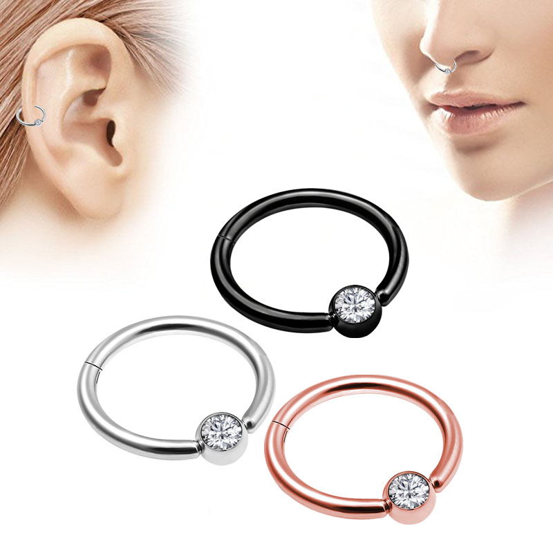 1 pieza de anillo de nariz est - Body Jewelry And Earrings reseña y precio