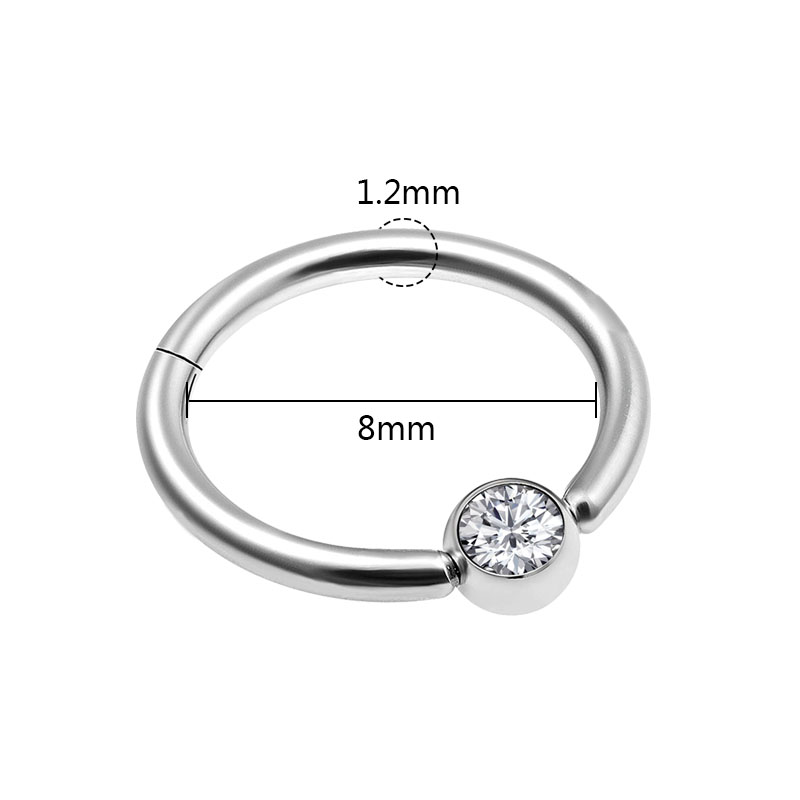 1 pieza de anillo de nariz est - Body Jewelry And Earrings reseña y precio