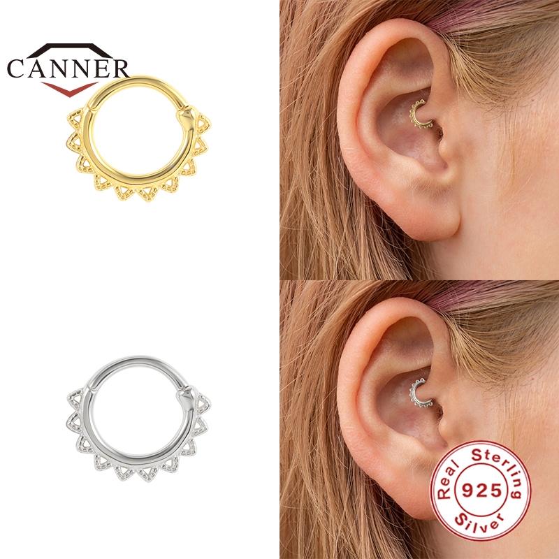 CANNER-pendientes pequeños de  - Helix Cartilage Ring reseña y precio