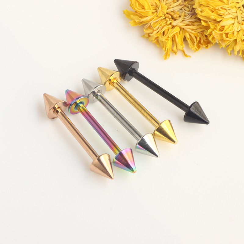 Pendiente industrial de barra  - Body Jewelry And Earrings reseña y precio