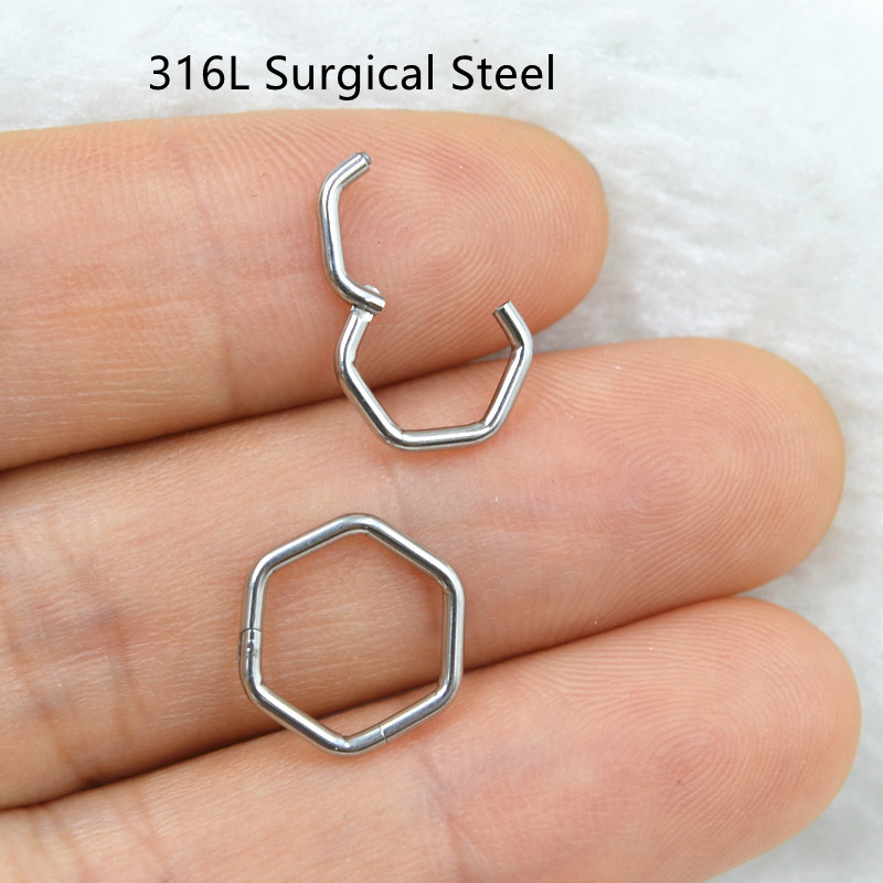 50 unids/lote 316L anillo de s - Clicker Ring Seamless reseña y precio