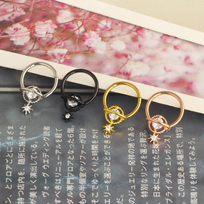 Anillos para Septum, Joyería P - Helix Cartilage Ring reseña y precio