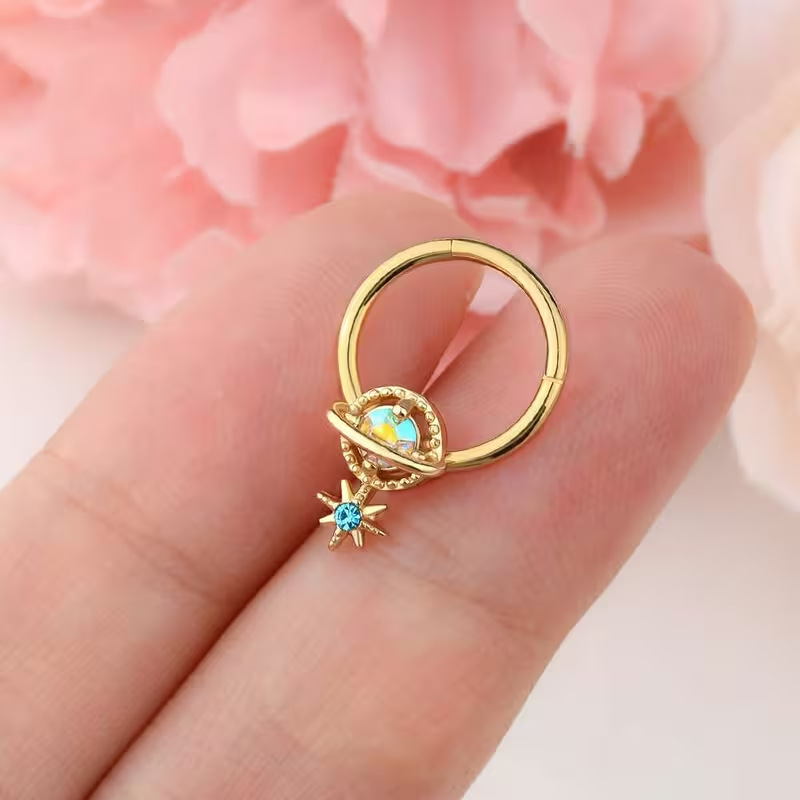 Anillos para Septum, Joyería P - Helix Cartilage Ring reseña y precio