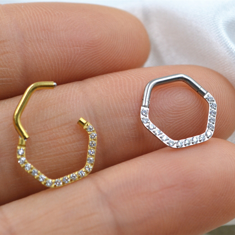 10 unids/lote 316L anillo de s - Clicker Ring Seamless reseña y precio