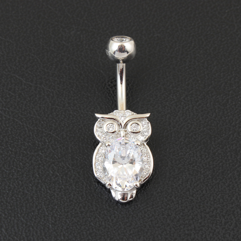 Anillo para ombligo, Plata de  - Body Jewelry Materials reseña y precio