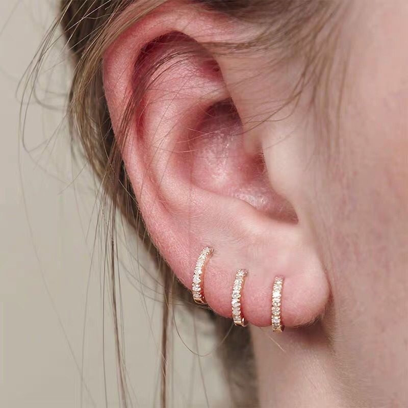 Pendientes de aro de acero ino - Helix Cartilage Ring reseña y precio