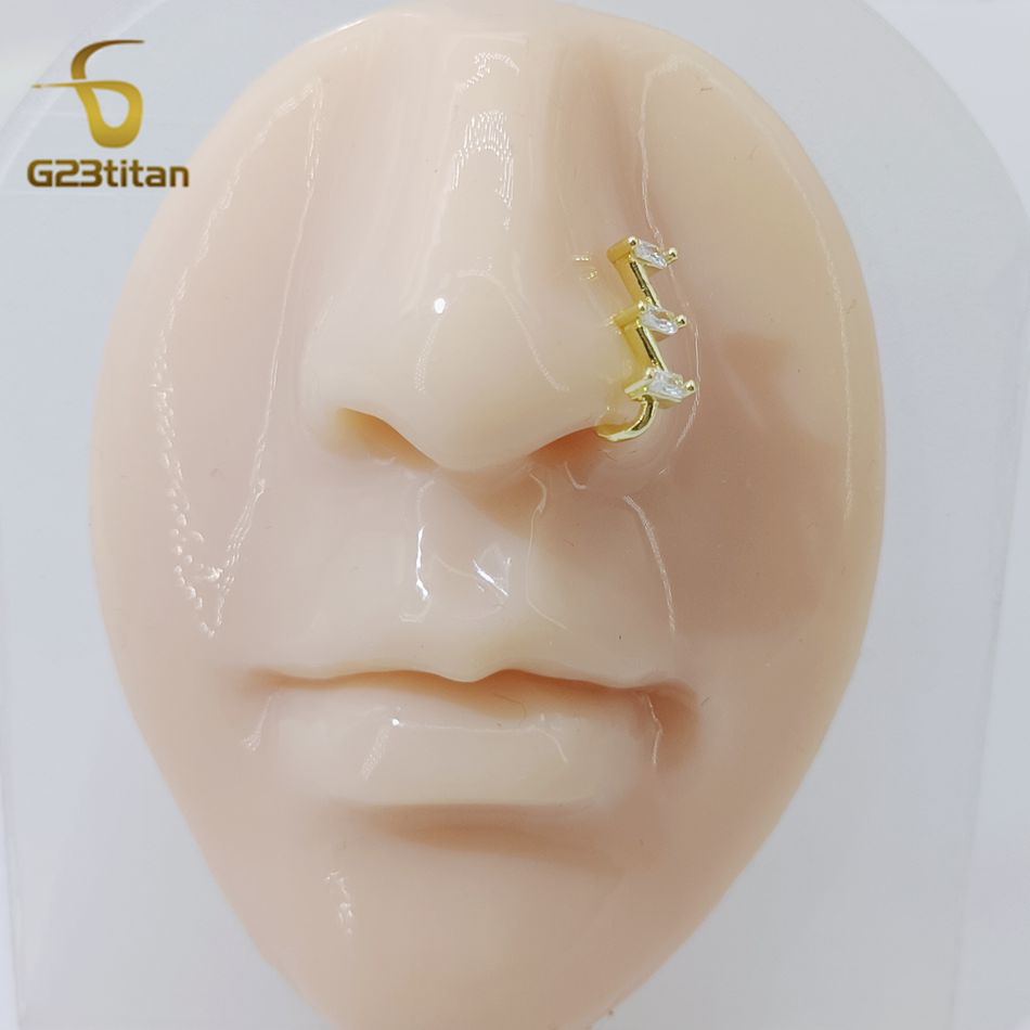 Anillo de perforación de nariz - Body Jewelry And Earrings reseña y precio