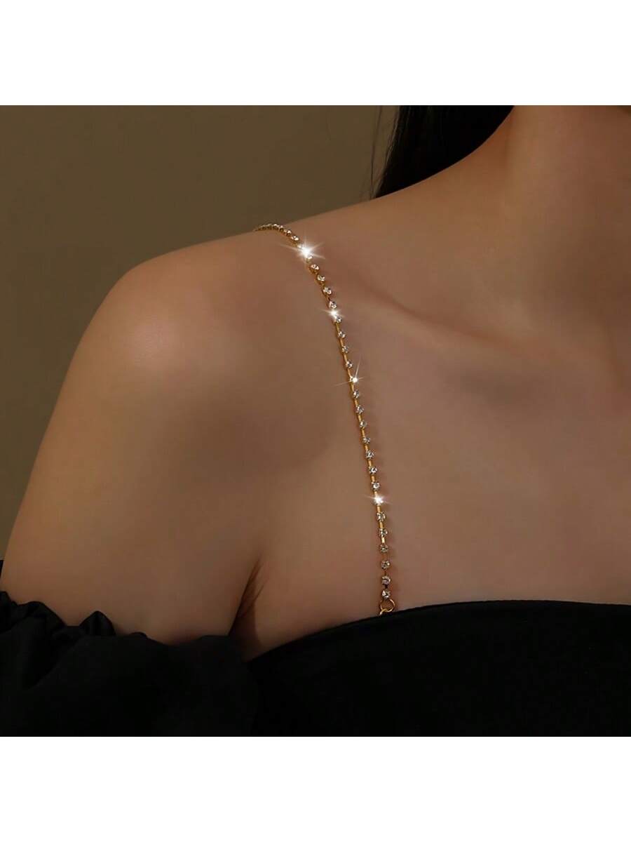 Tirantes de sujetador ajustabl - Body Jewelry Rhinestone reseña y precio