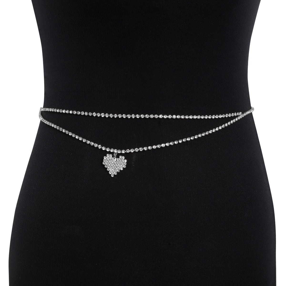 Cadena de cintura con diamante - Body Jewelry Rhinestone reseña y precio