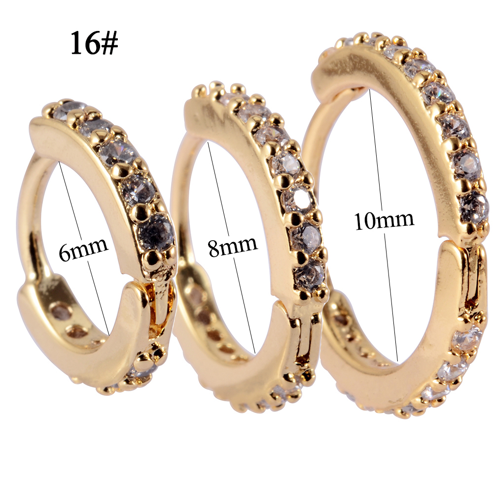 1 pendiente de hebilla de orej - Helix Cartilage Ring reseña y precio