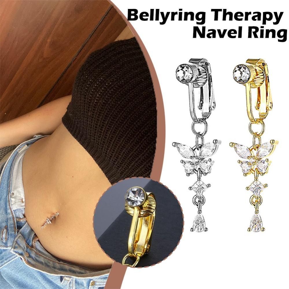 Anillo de Ombligo con Diseño d - Body Jewelry Materials reseña y precio