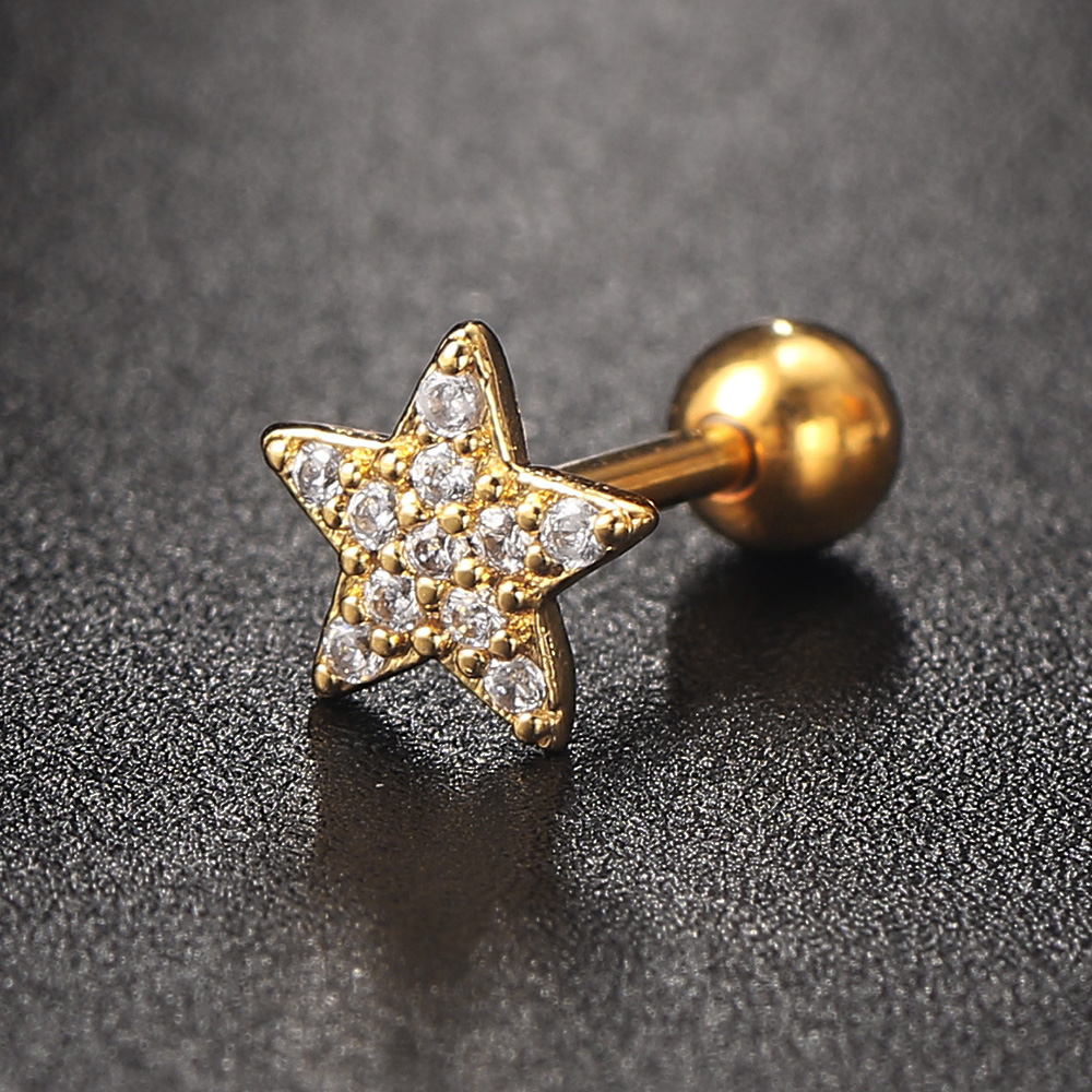 Pendientes Piercing de hélice  - Helix Cartilage Ring reseña y precio