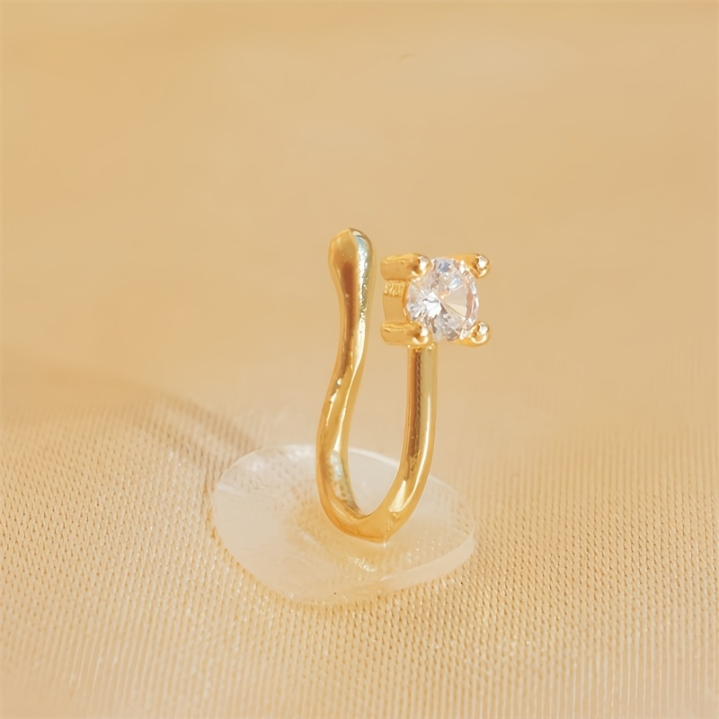 Anillo de nariz redondo de cir - Body Jewelry Materials reseña y precio