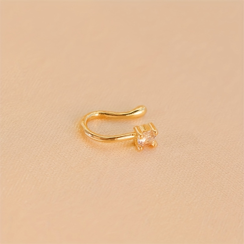 Anillo de nariz redondo de cir - Body Jewelry Materials reseña y precio