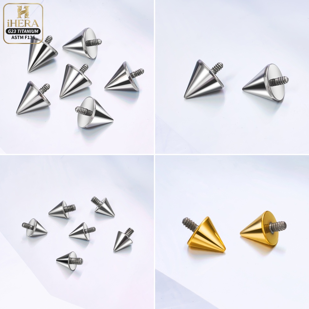 Repuesto de Cono de Bola de Ti - Body Jewelry Industrial reseña y precio