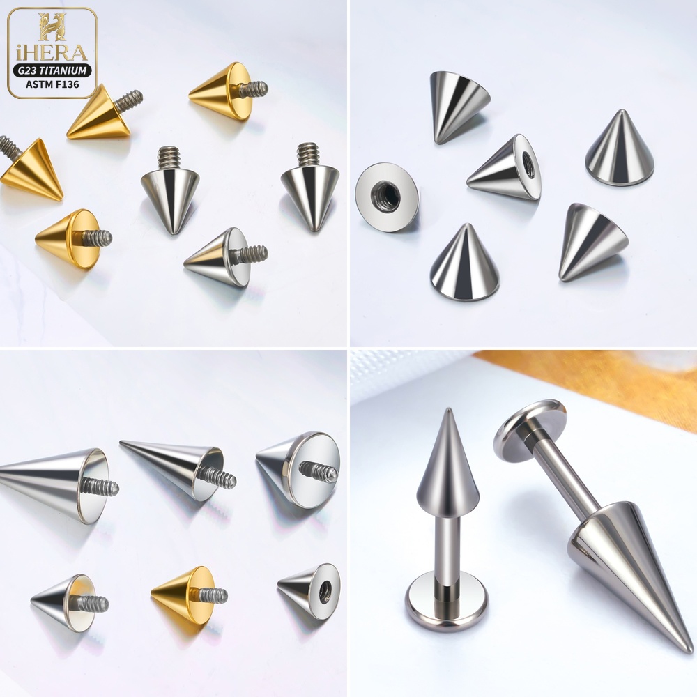 Repuesto de Cono de Bola de Ti - Body Jewelry Industrial reseña y precio