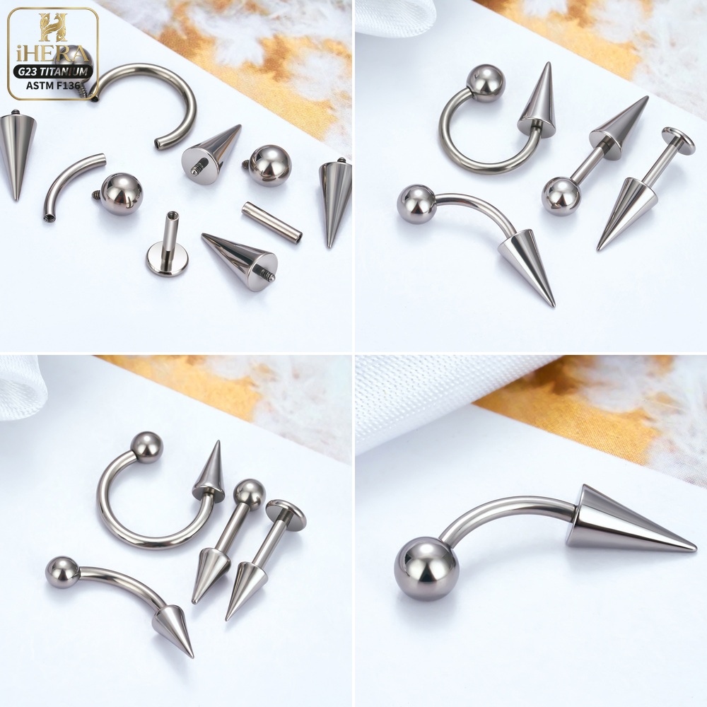 Repuesto de Cono de Bola de Ti - Body Jewelry Industrial reseña y precio