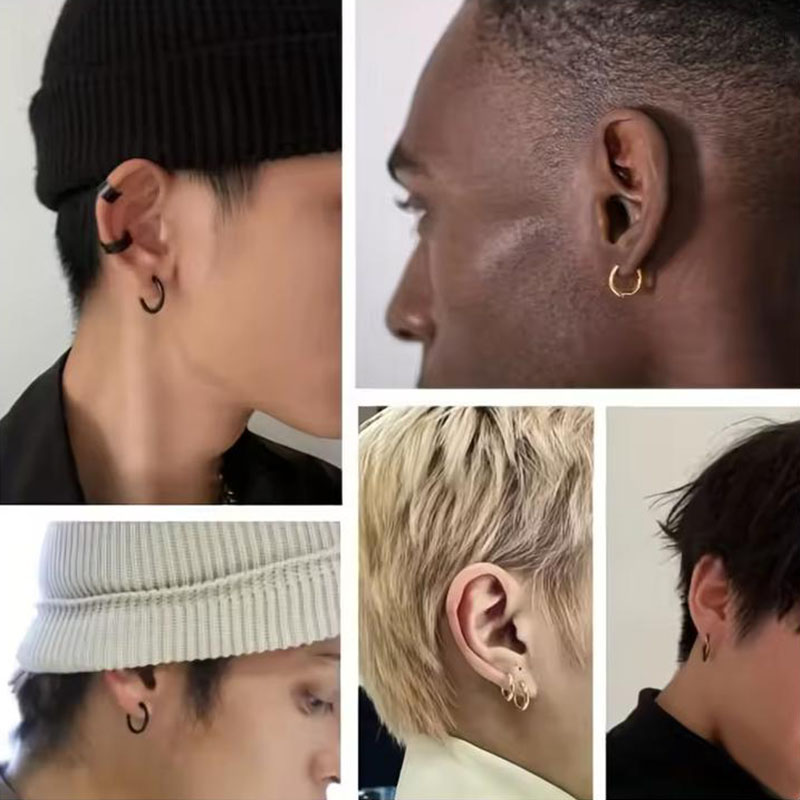 5 piezas de aretes minimalista - Helix Cartilage Ring reseña y precio