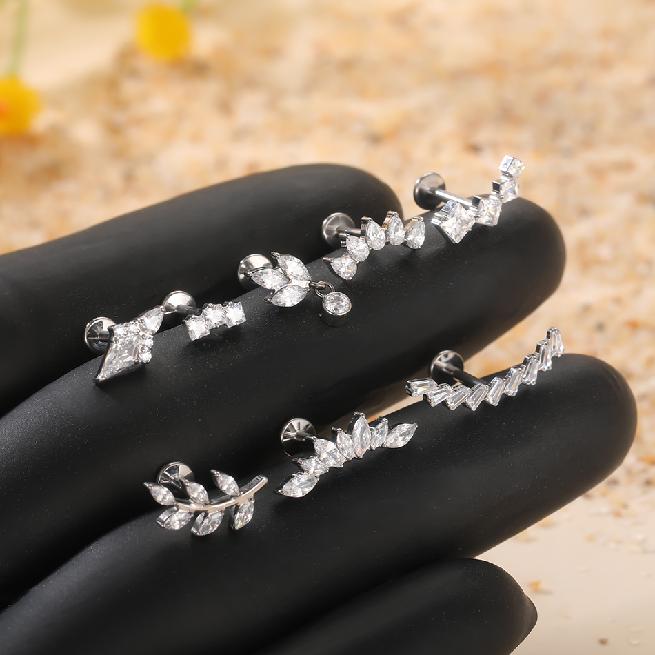1 ud./5 uds. Pendiente de héli - Zoor Body Jewelry reseña y precio