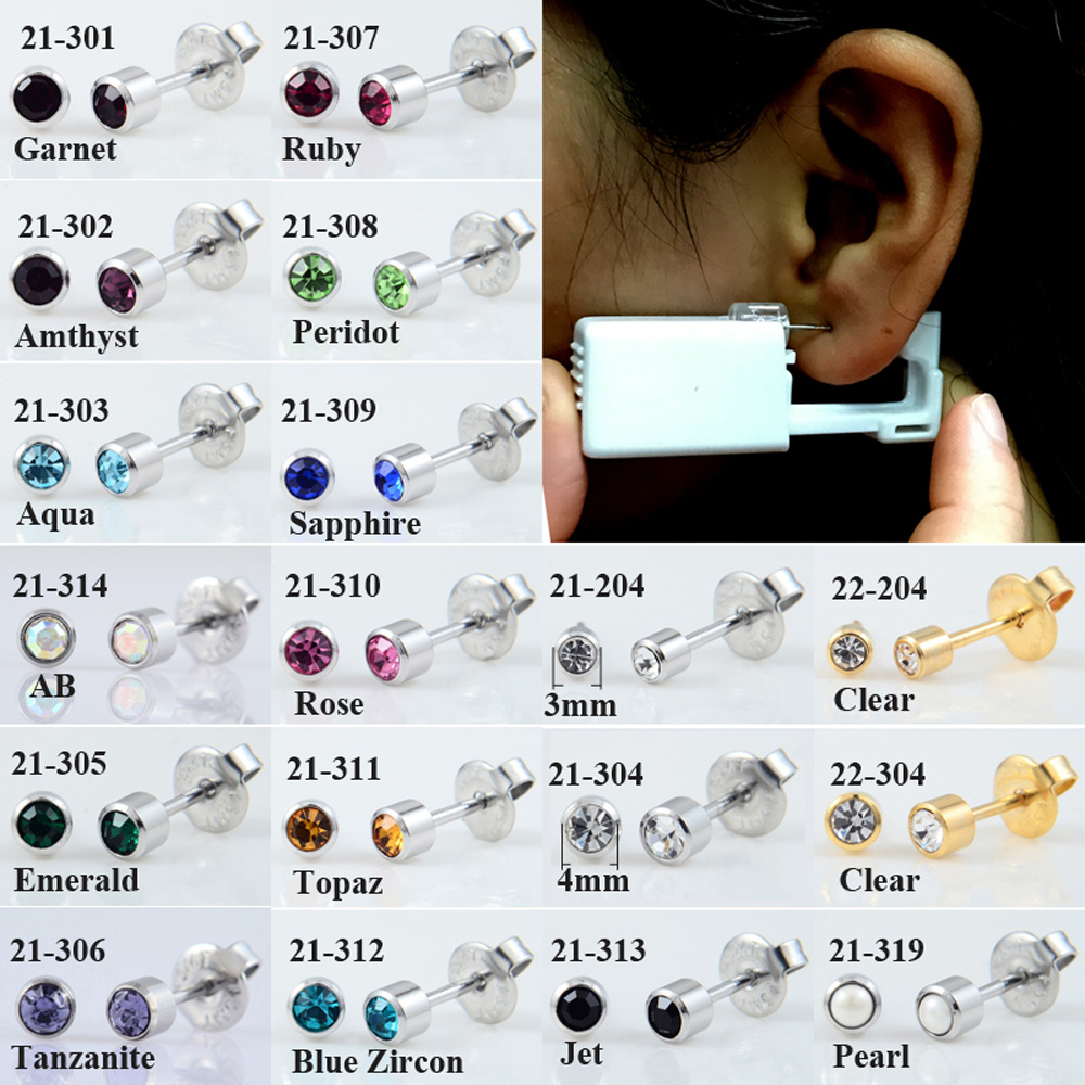 24 unids/caja sin dolor Kit de - Body Jewelry Jewelry Box reseña y precio