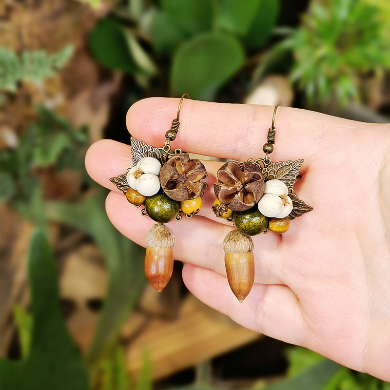 Pendientes de madera vintage c - Body Jewelry Wholesale reseña y precio