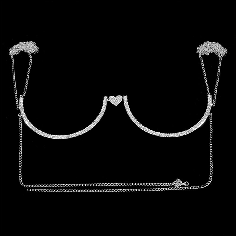 Stonefans-soporte de pecho con - Body Jewelry Rhinestone reseña y precio