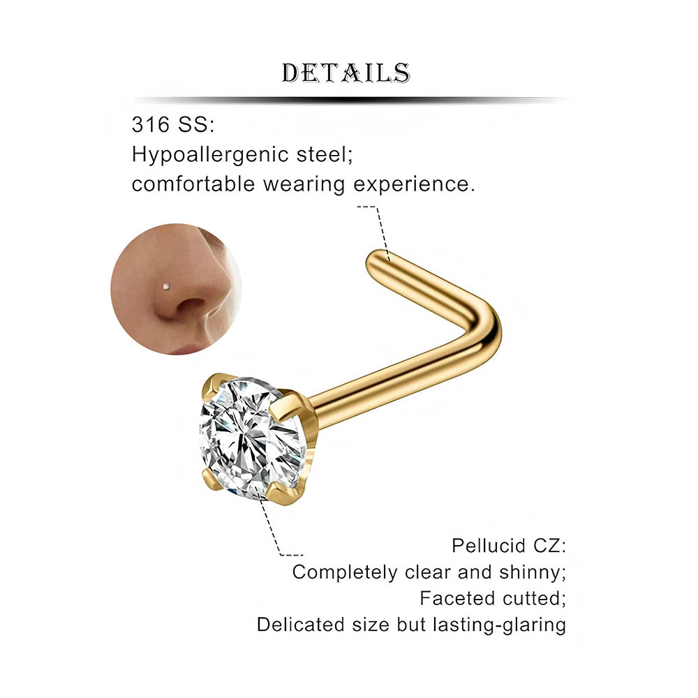 Juego completo de 12 piezas de - Body Jewelry Kit reseña y precio