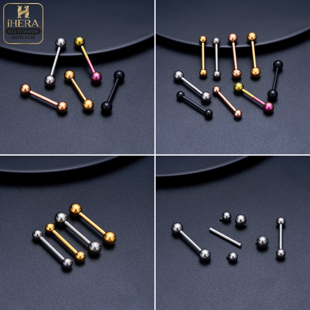 Piercings de Titanio G23 de 14 - Body Jewelry Industrial reseña y precio