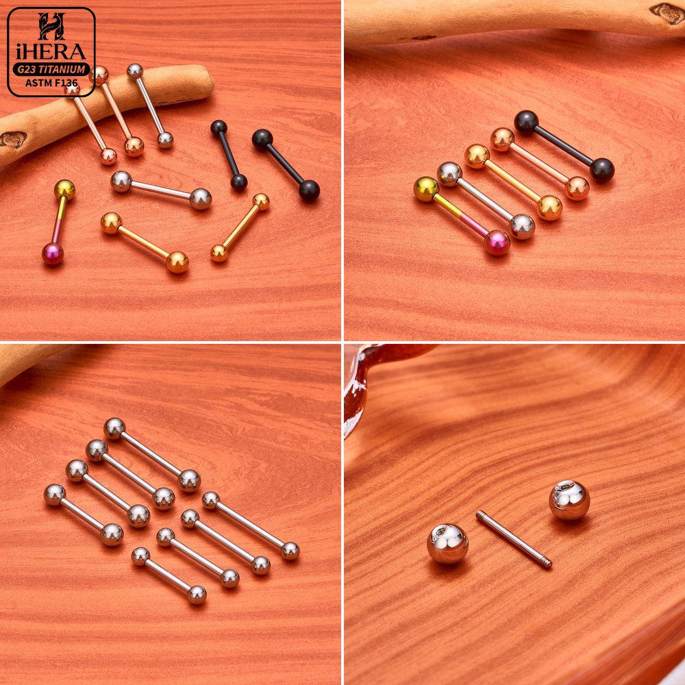 Piercings de Titanio G23 de 14 - Body Jewelry Industrial reseña y precio