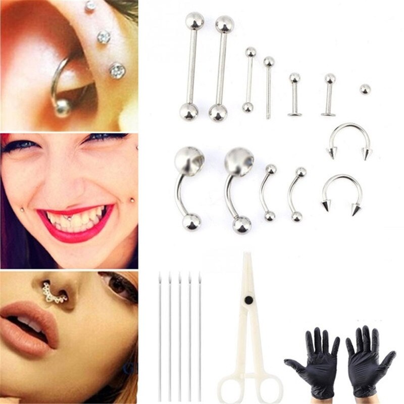 1 Juego de Herramientas Profes - Body Jewelry Kit reseña y precio