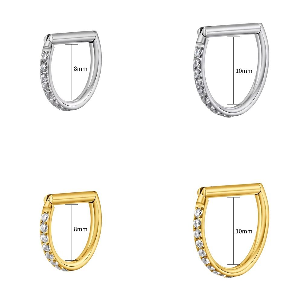 Anillo de Septum de Titanio AS - Body Jewelry Materials reseña y precio