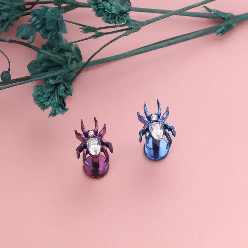 ASTM F136 titanio 16G 18G arañ - Zoor Body Jewelry reseña y precio