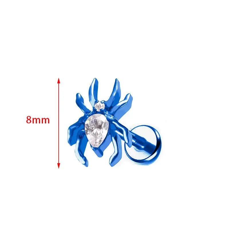 ASTM F136 titanio 16G 18G arañ - Zoor Body Jewelry reseña y precio